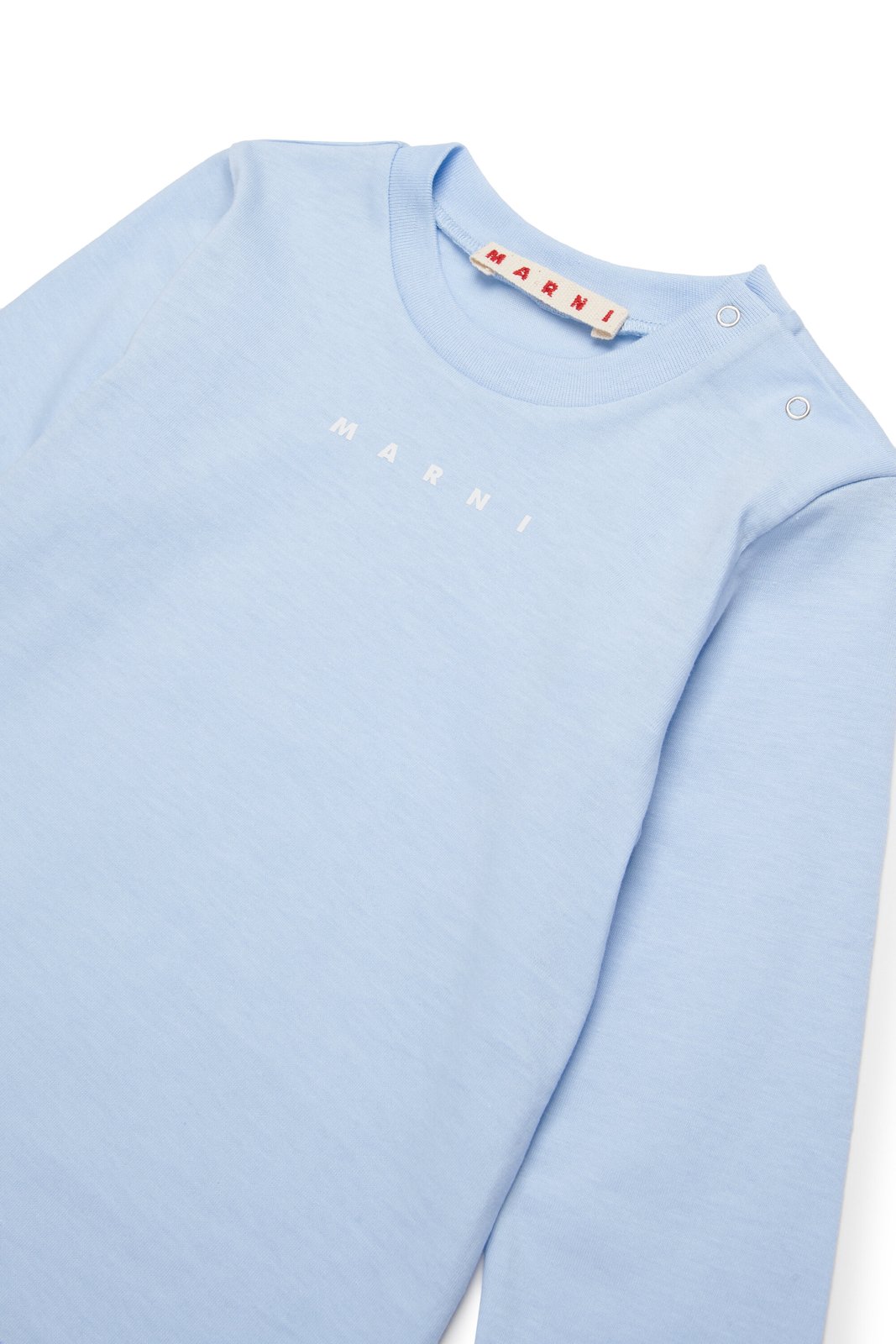 Marni Kids Logo Printed Jersey T-Shirt