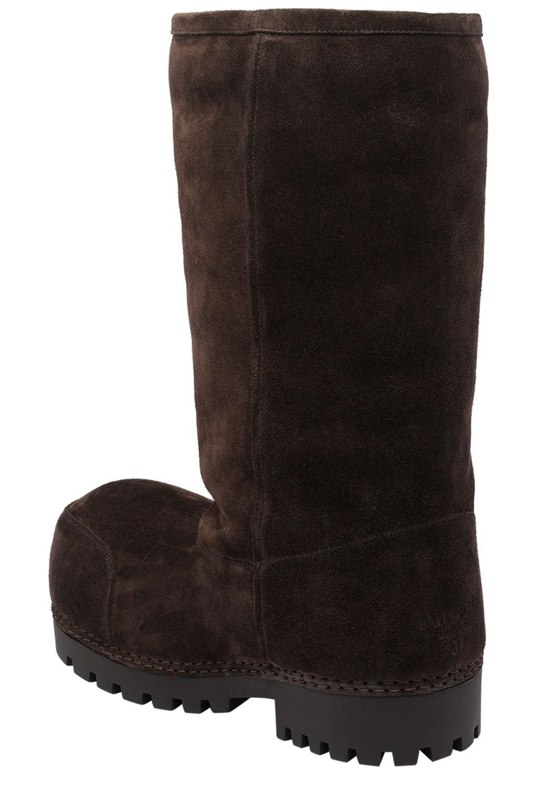 Balenciaga Alaska Fur High Boots