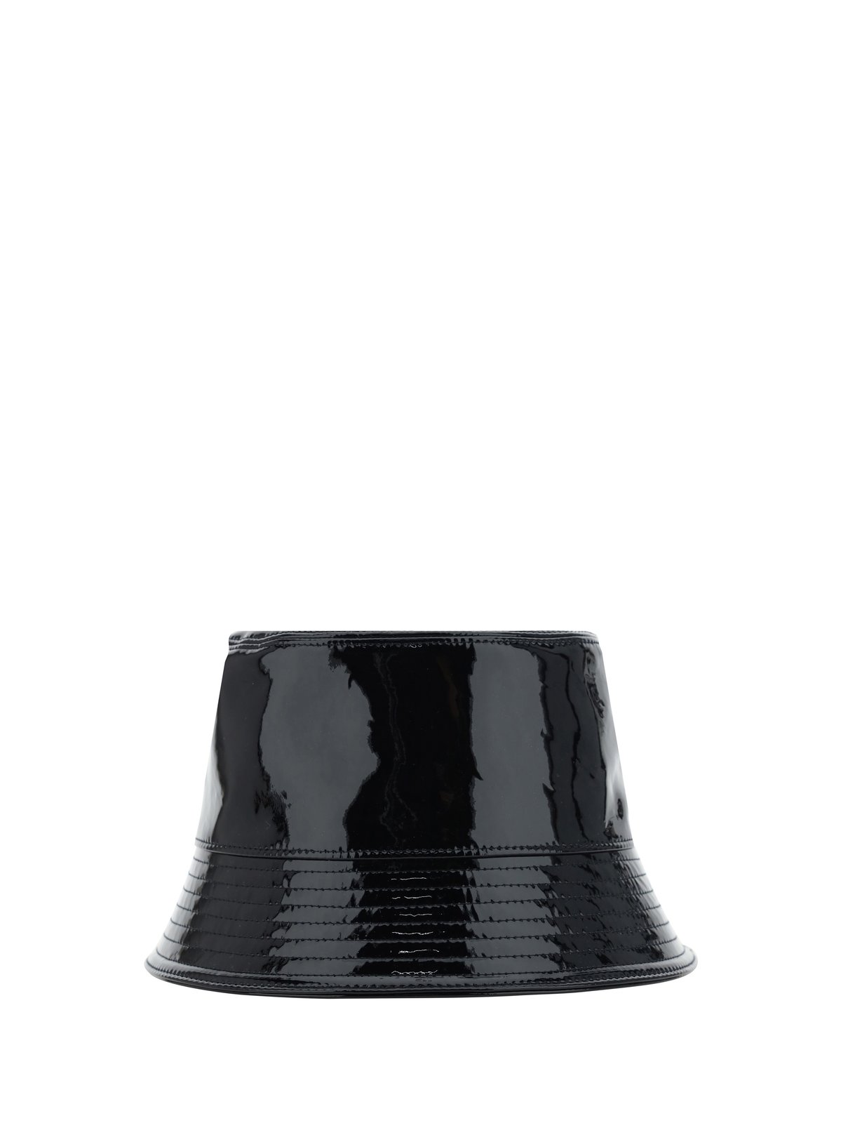 Prada Triangle Logo Plaque Bucket Hat – Cettire display picture 3