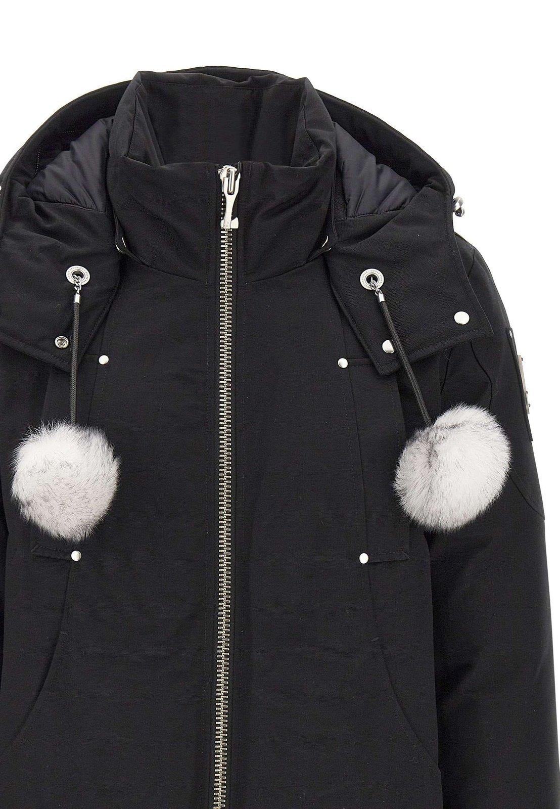 Moose Knuckles Hooded Zipped Jacket