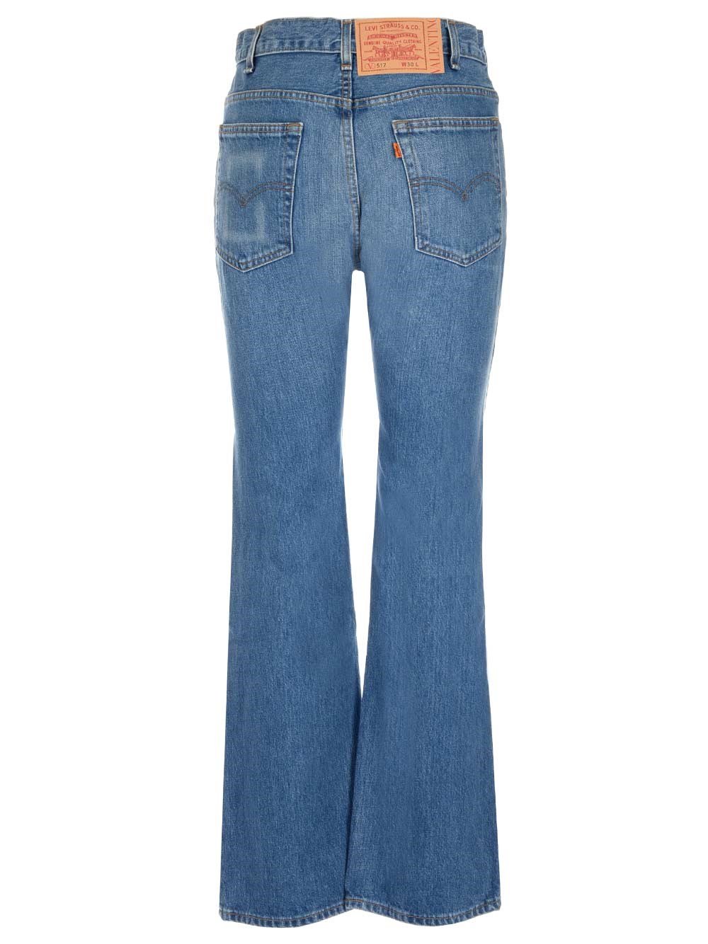 Valentino X Levi's Flared Denim Jeans – Cettire