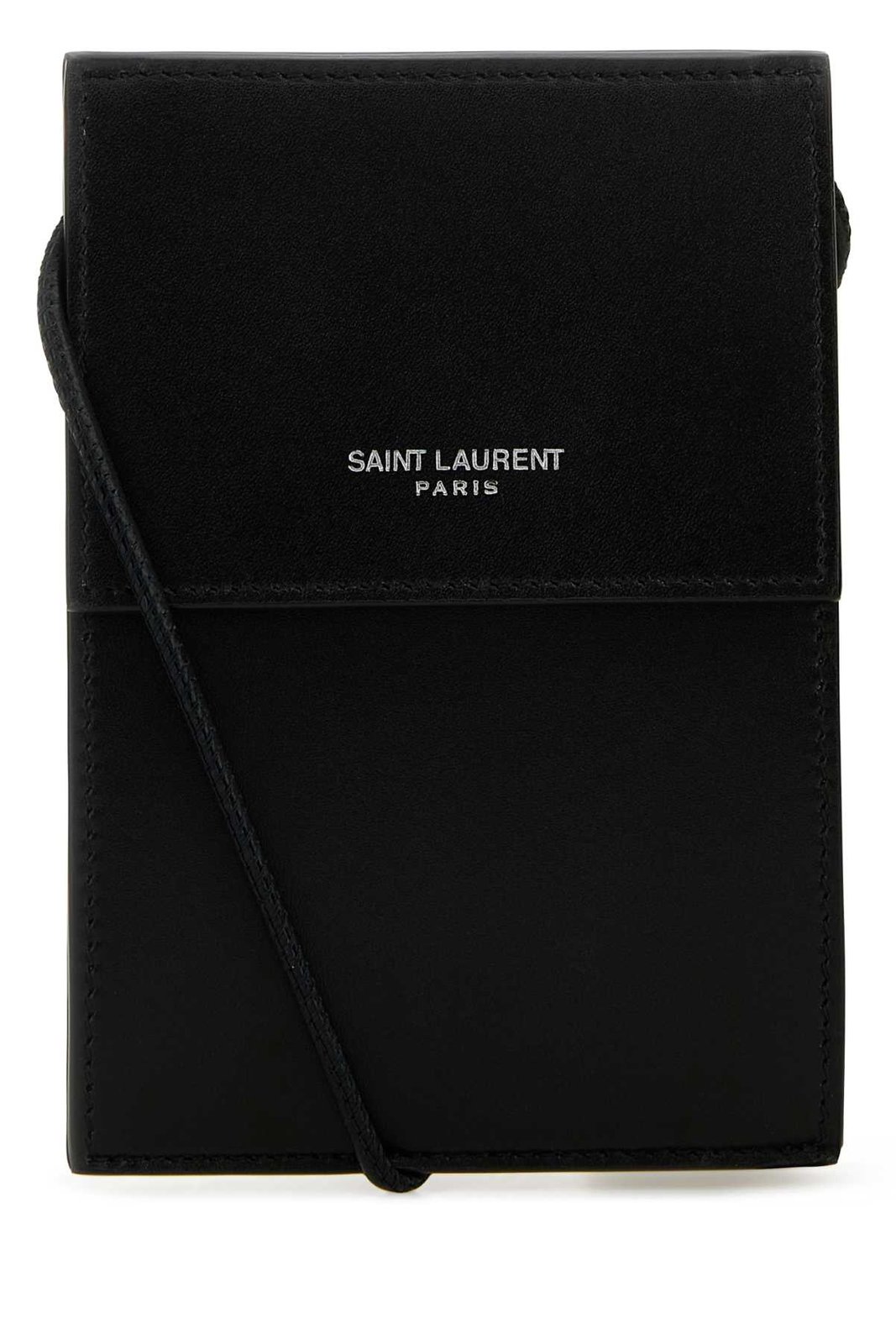 Yves Saint Laurent Saint Laurent Logo Printed Foldover Top