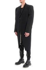 6XS　Rick Owens Jumbo Tatlin Rick Owens Black Jumbo Tatlin Sleeveless Blazer Rick Owens