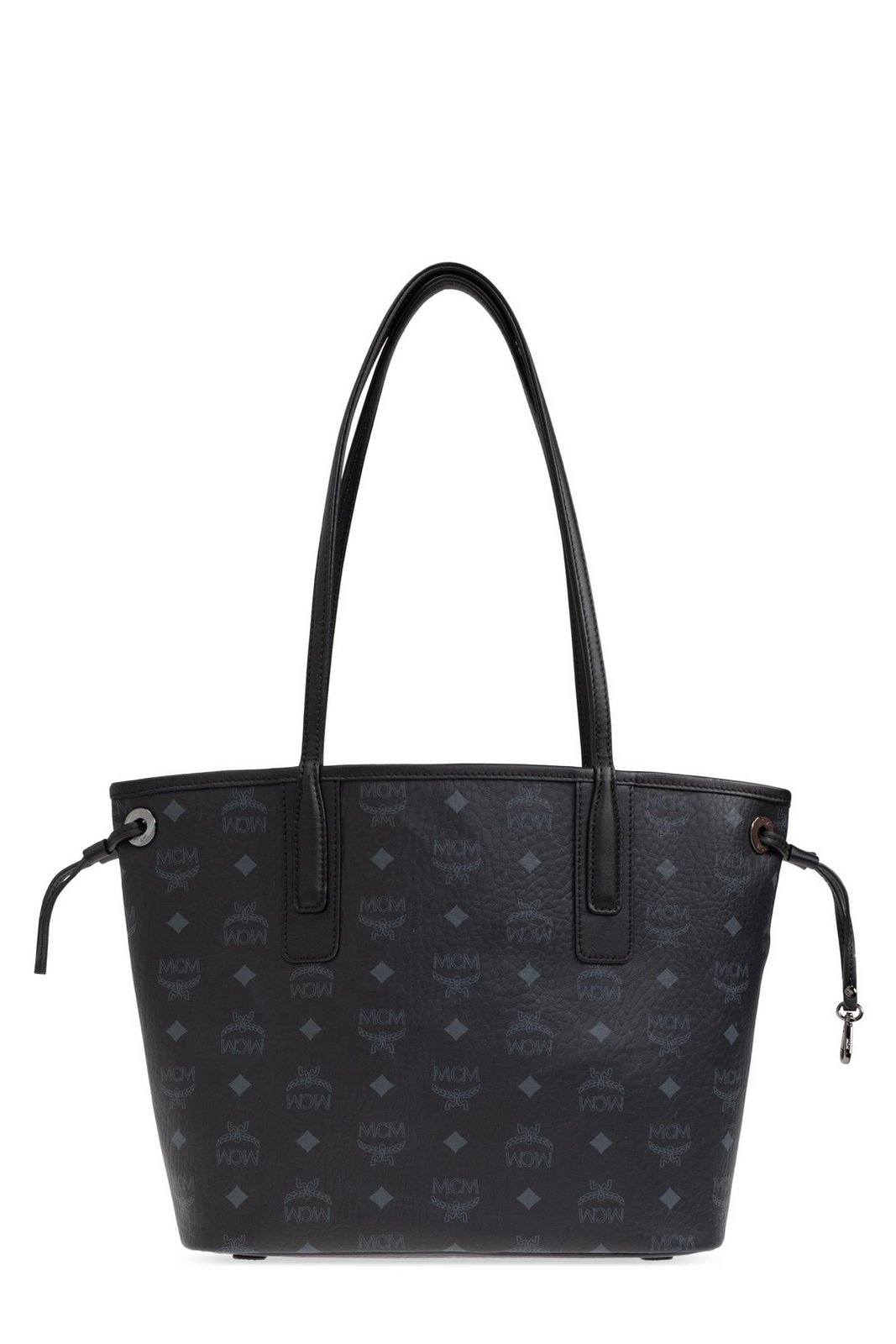 MCM Allover Logo Printed Shopper Bag