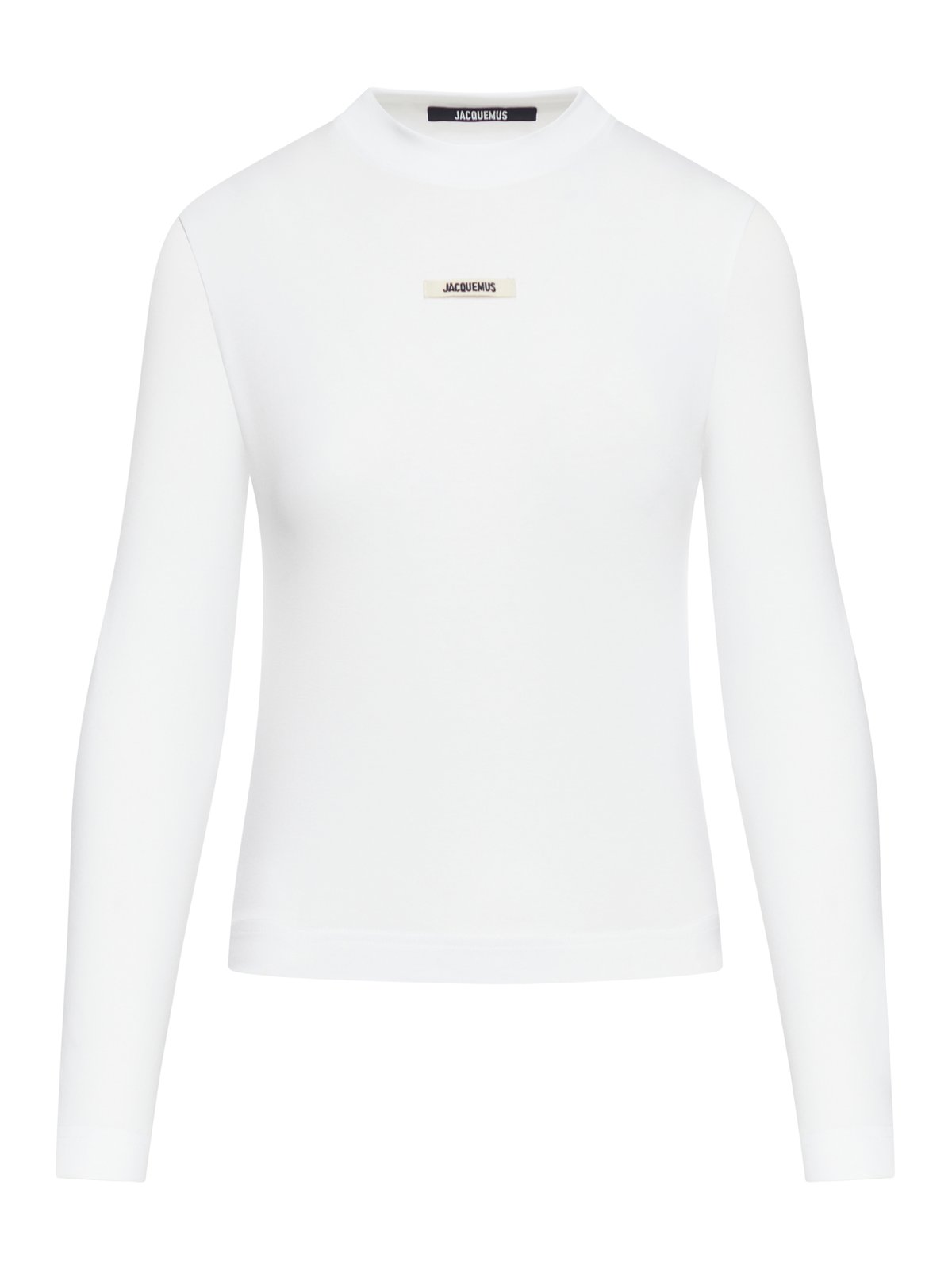 Jacquemus Logo Patch Long-Sleeved Top