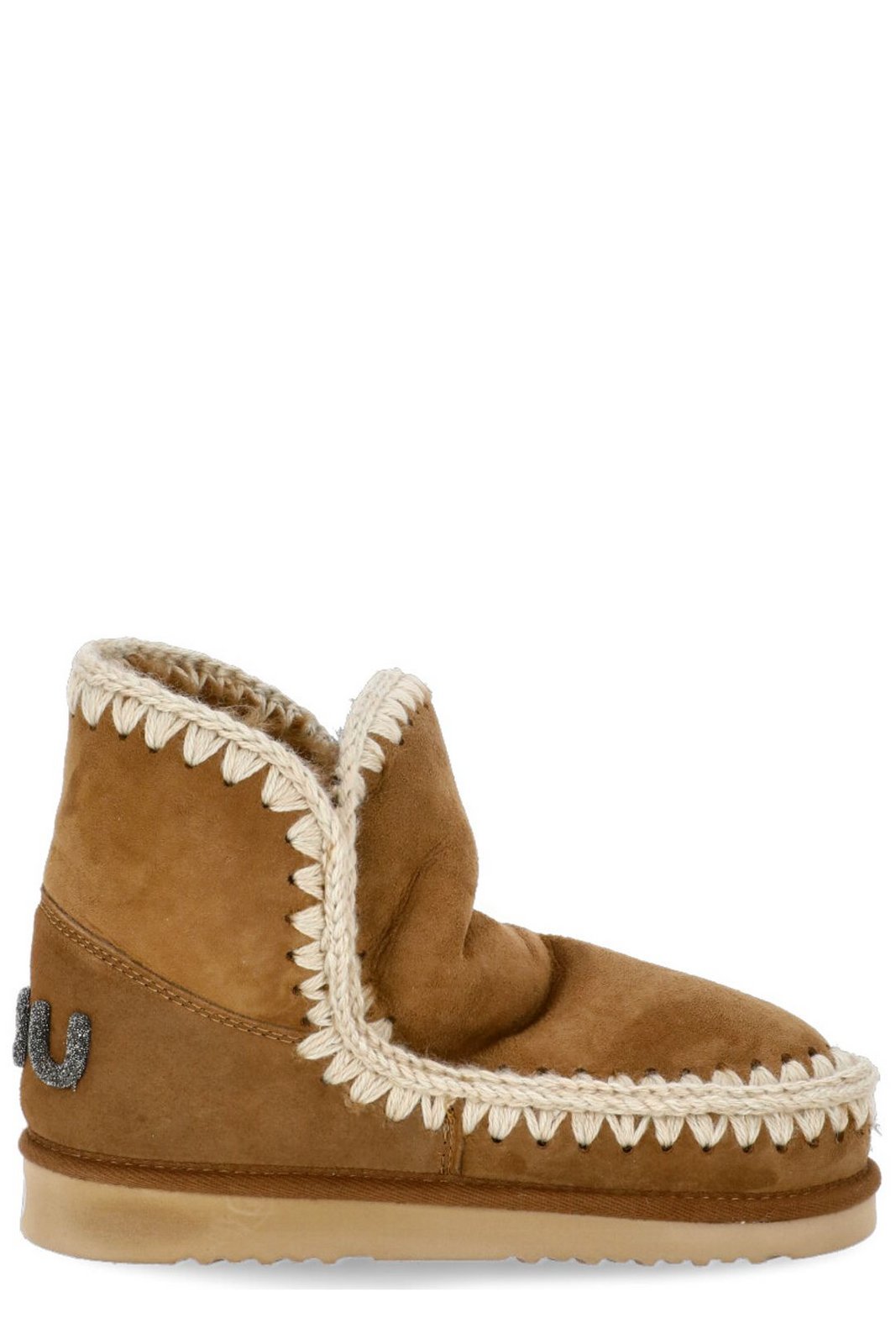 Mou Eskimo 18 Contrast Stitched Ankle Boots