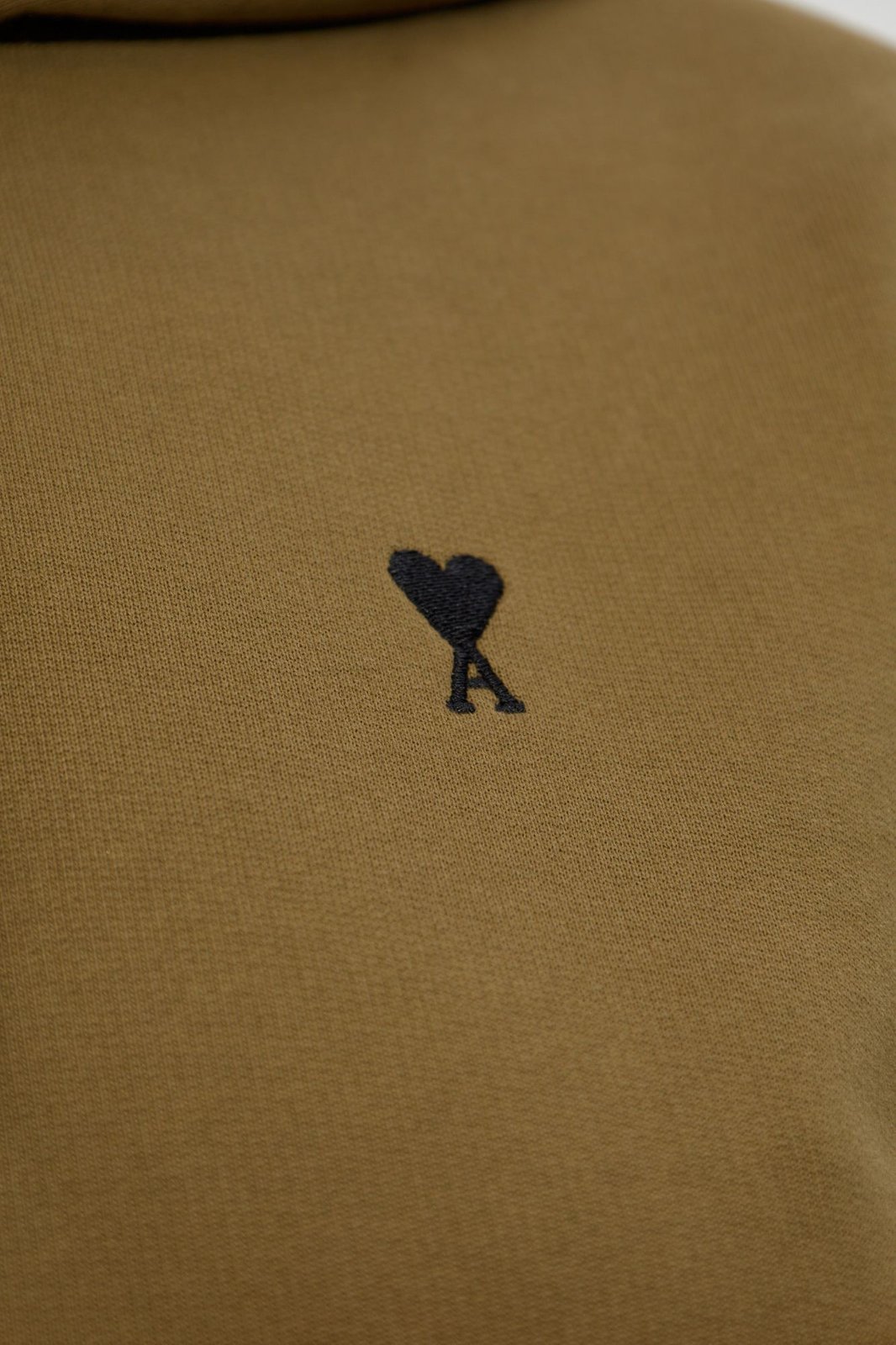 AMI Paris Ami de Coeur Logo Embroidered Hoodie