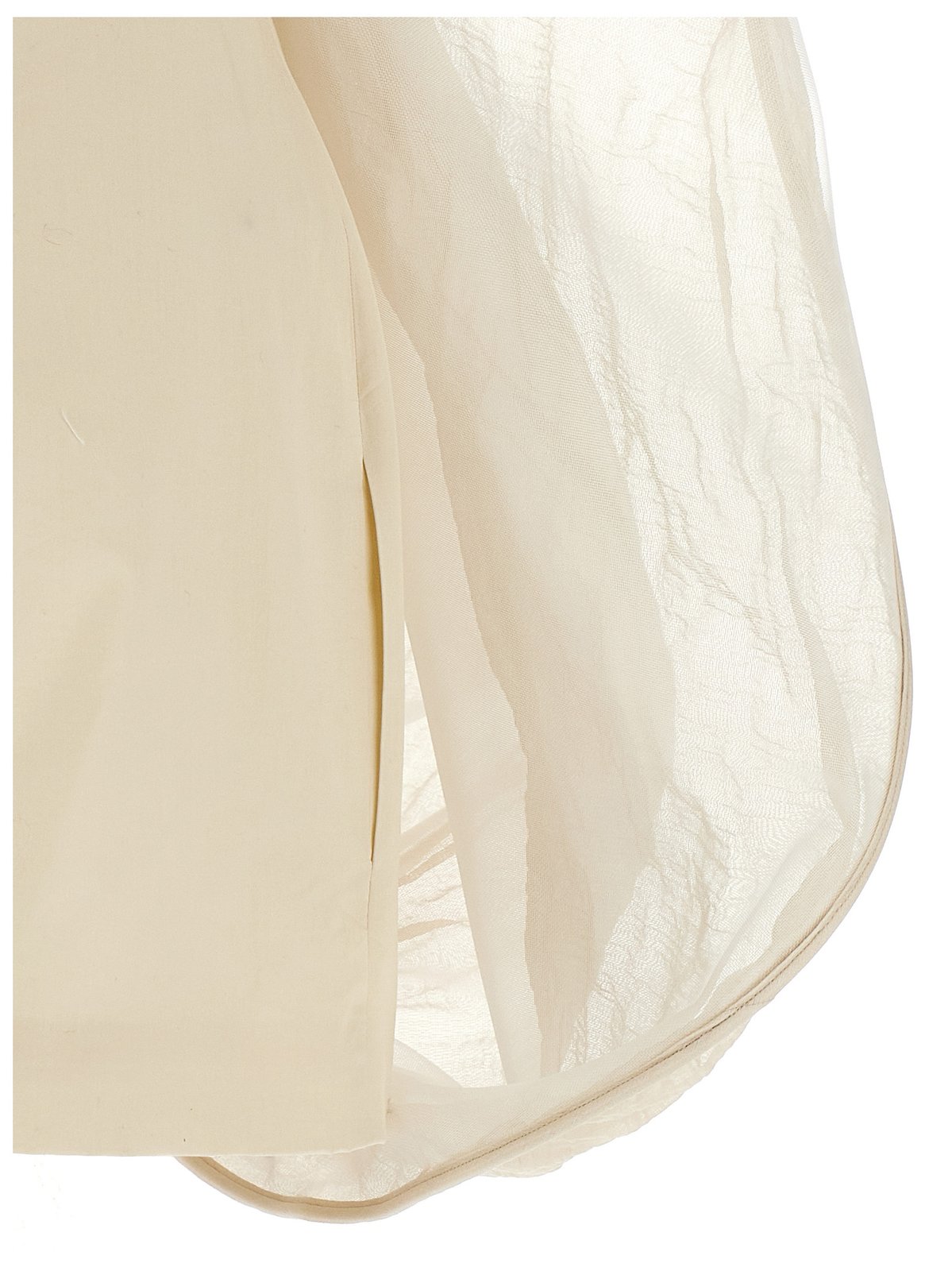 Magda Butrym Strapless Sculptural Mini Dress
