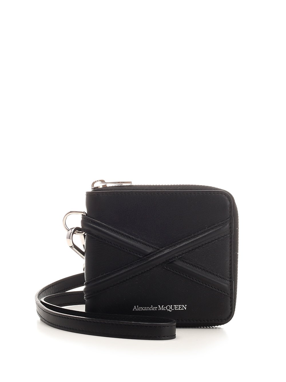 Alexander McQueen Logo Printed Bi-Fold Wallet – Cettire 