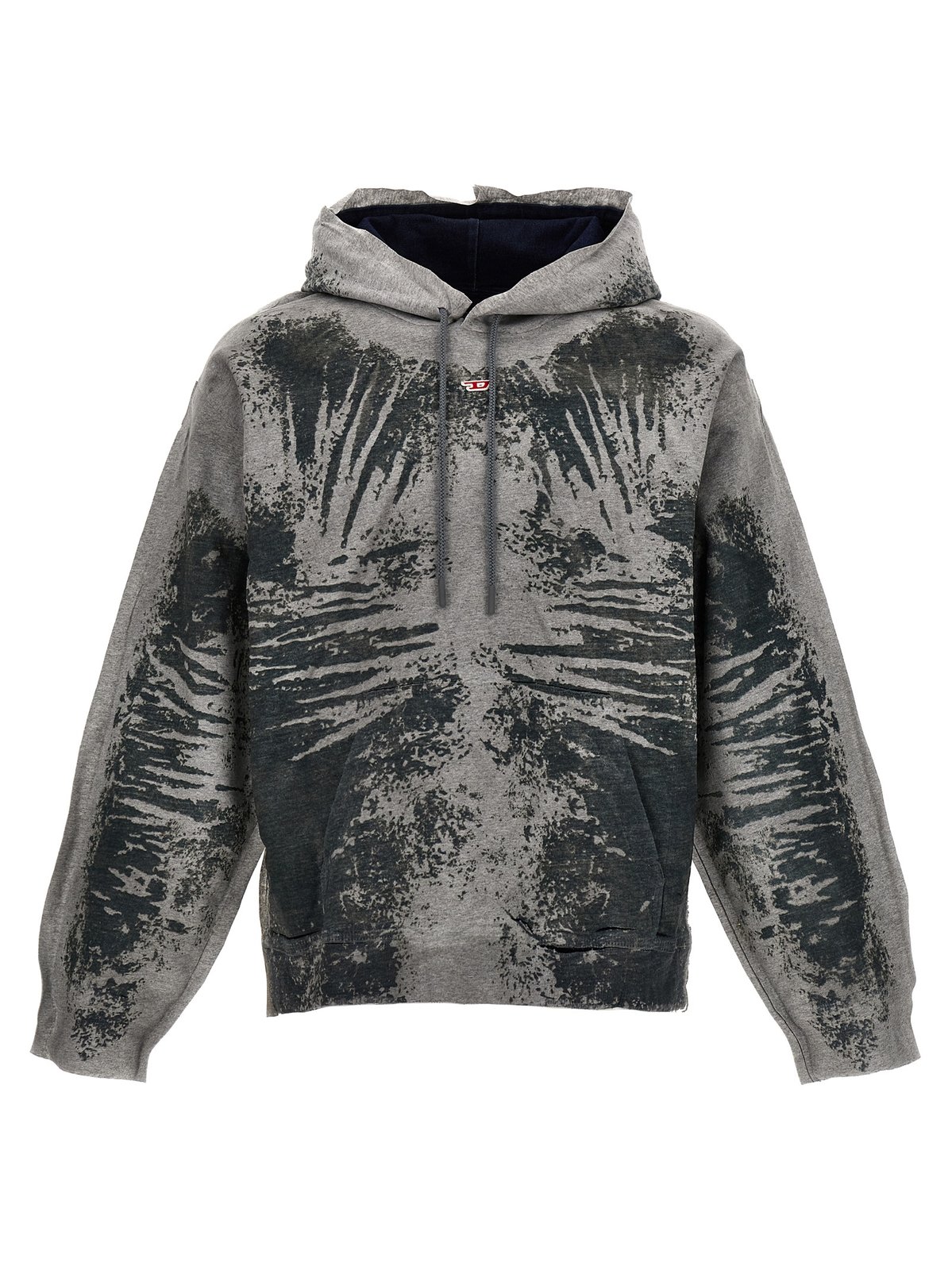 【DIESEL】D-Um-Rib-S Peel-Off Drawstring パーカー コットン Diesel D-Um-Rib-S Peel-Off Drawstring Hoodie – Cettire