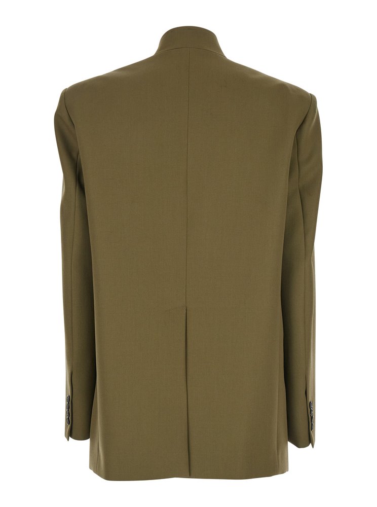 ジャケット THE ATTICO WOOL GABARDINE BLAZER (251WCG00084 WWW065AA081) The Attico Wool Gabardine Blazer | italist