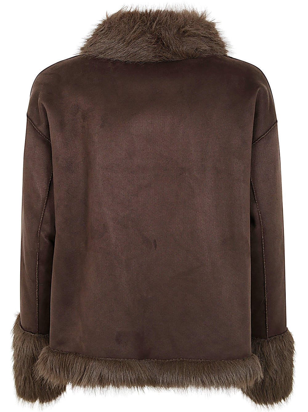 Betta Corradi Fur-Trimmed Coat