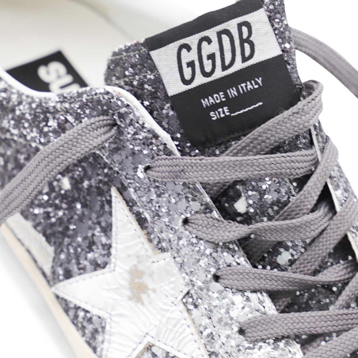 Golden Goose Deluxe Brand Super Star Glittered Sneakers