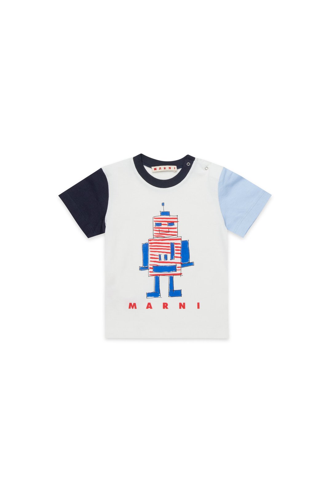 Marni Kids Graphic Printed Jersey T-Shirt