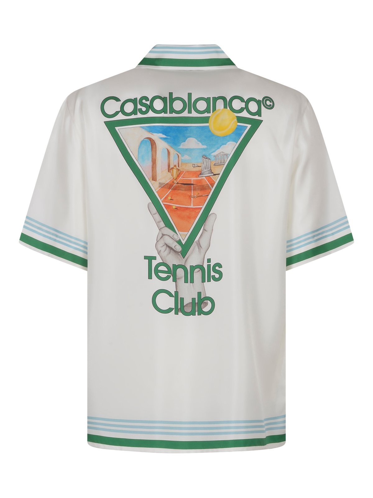 Casablanca Tennis Club Short-Sleeved Shirt