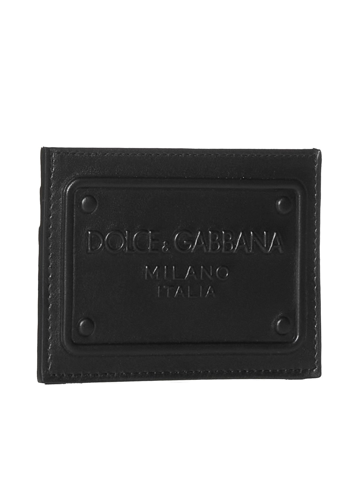 Dolce & Gabbana Logo Embossed Card Holder