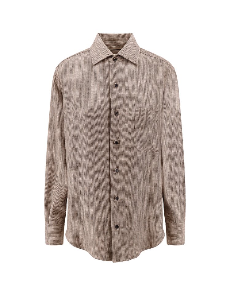 Loro Piana André Long-Sleeved Shirt – Cettire