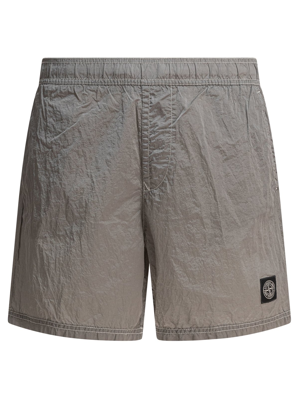 Stone Island Compass-Patch Swim Shorts