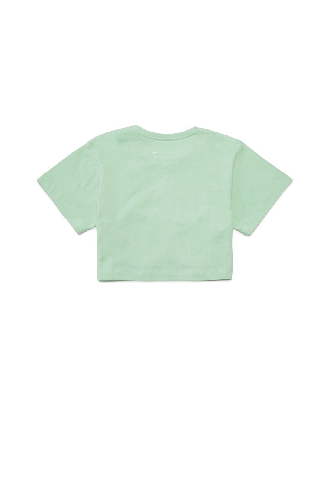 MM6 Maison Margiela Kids Logo Glittered Crewneck T-Shirt