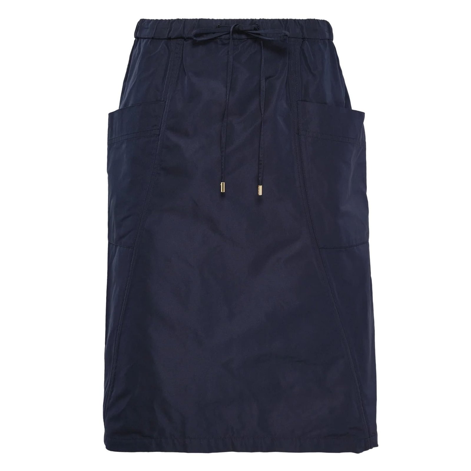 알라이아 드로스트링 쉘 스커트 AA9J2494W128C A09