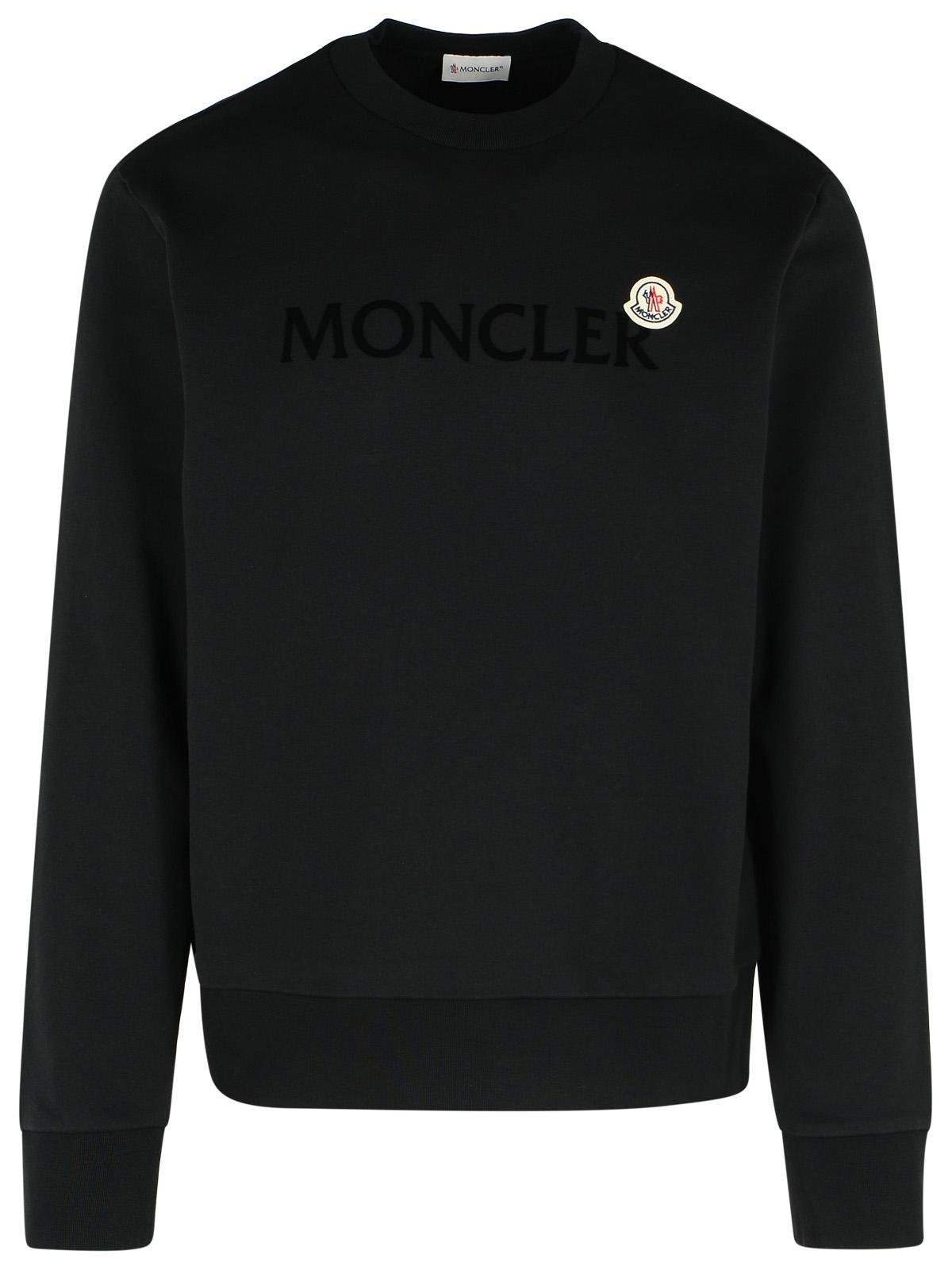 Moncler Logo Patch Crewneck Sweatshirt