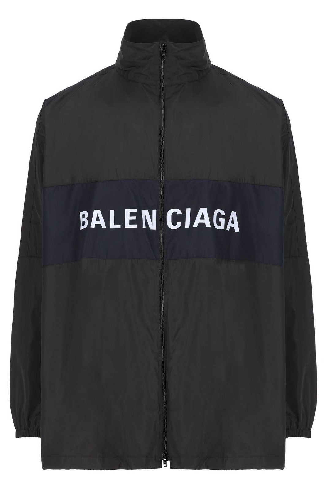 アウターその他 BALENCIAGA SS22 LOGO PRINT WINDBREAKER (681428_TLO065630) Balenciaga - Logo embroidery windbreaker black - The Corner