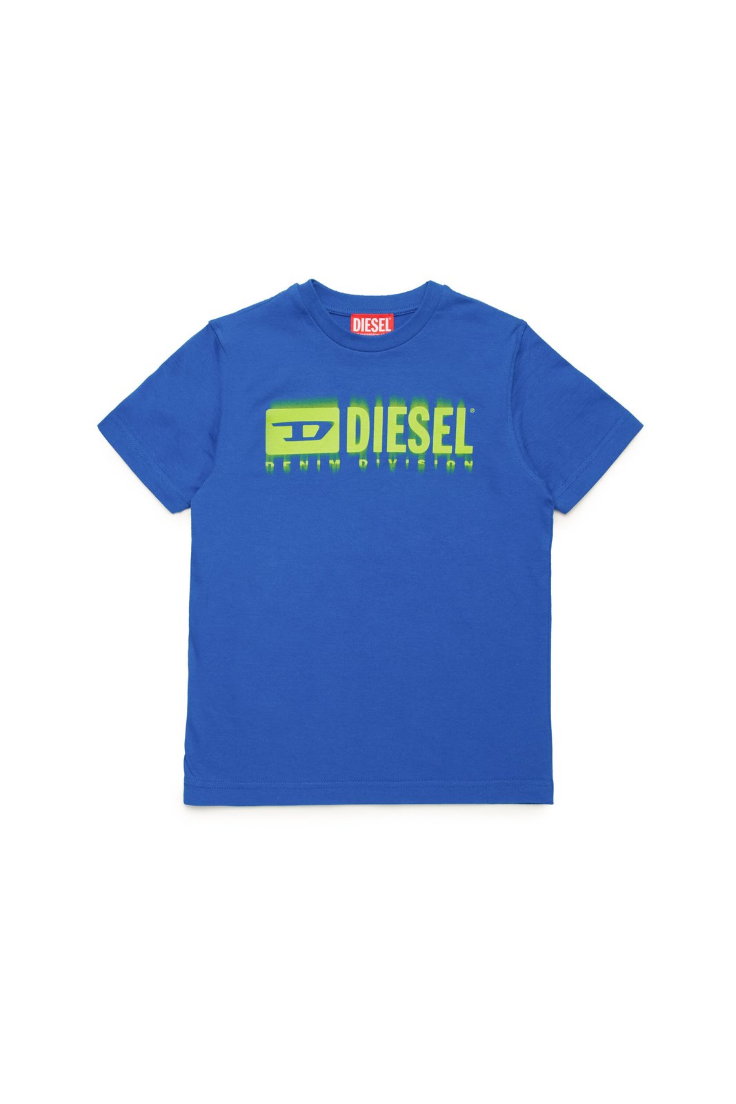 Diesel Kids Logo Printed Crewneck T-Shirt