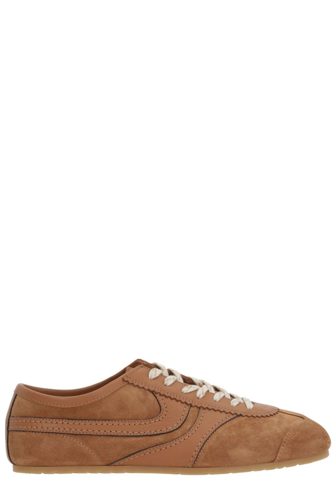 Dries Van Noten Round Toe Lace-Up Sneakers