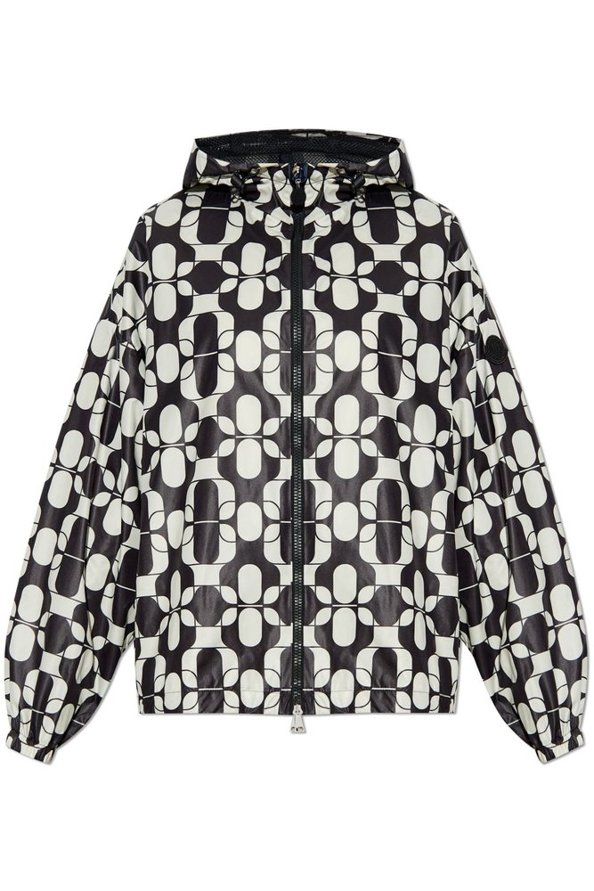 Moncler Graphic Print Zip-Up Jacket – Cettire