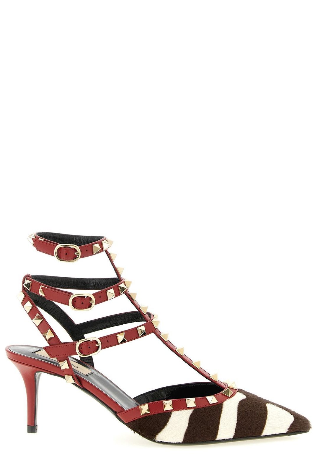 발렌티노가라바니 락스터드 포인티드 토 펌프스 W0S0375SWC 0A8