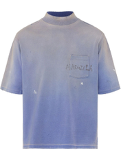 正規店買付【Maison Margiela】グラフィティロゴ Tシャツ ☆Maison Margiela☆ディストーテッド ロゴ Tシャツ ブラック