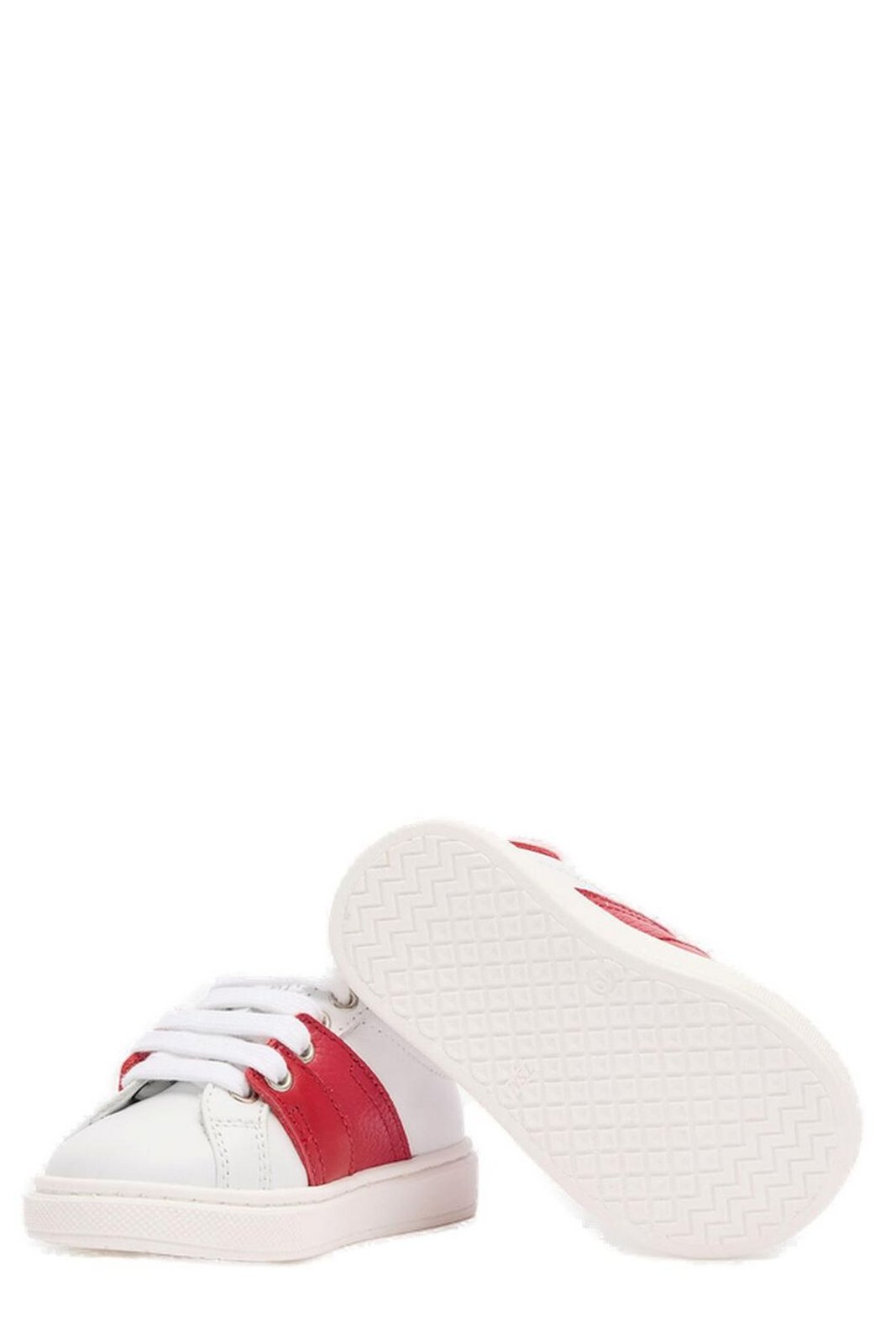 Roberto Cavalli Color Block Lace-Up Sneakers