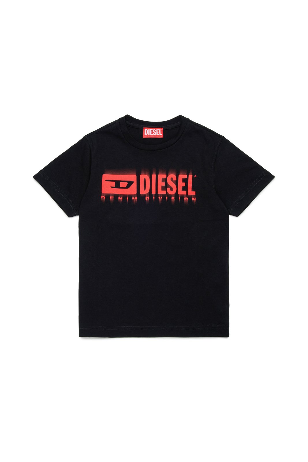 Diesel Kids Logo Printed Crewneck T-Shirt