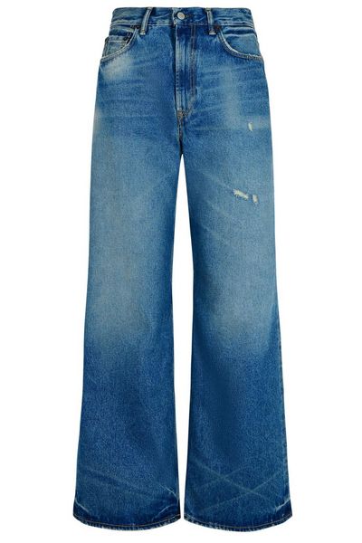 Acne Studios Wide Leg Denim Jeans