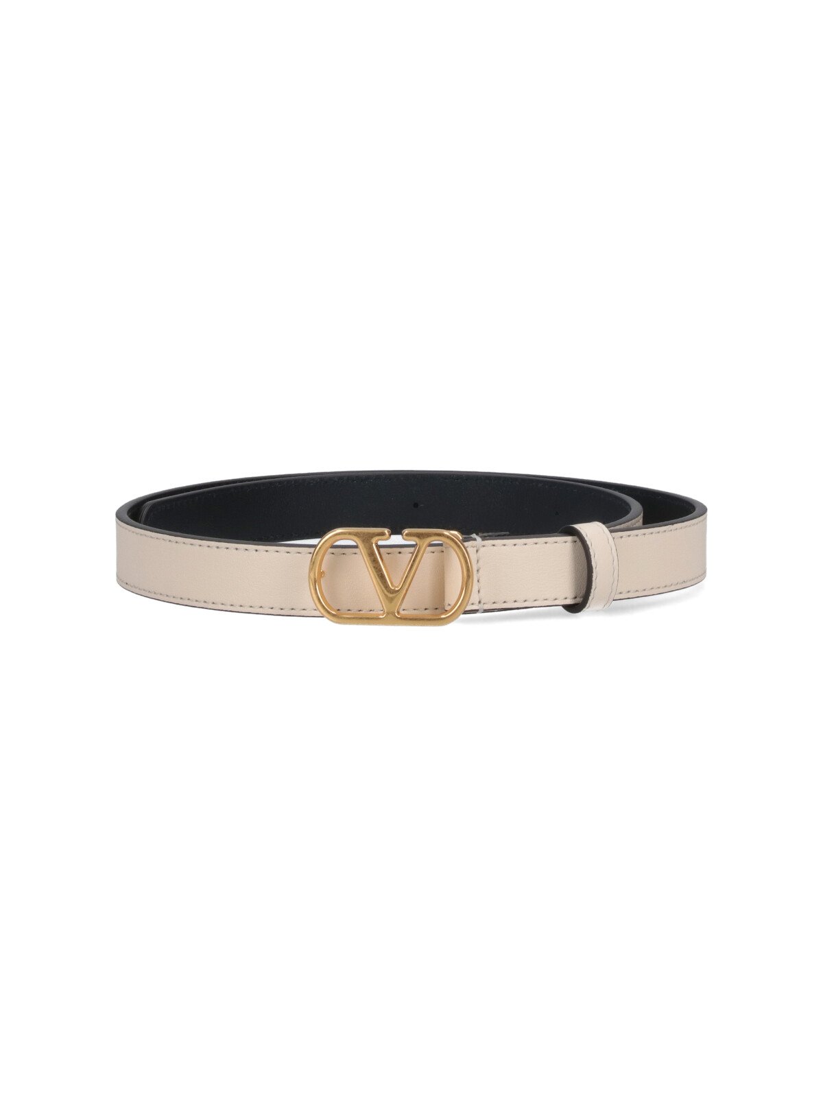 Valentino VLogo Signature Buckled Belt