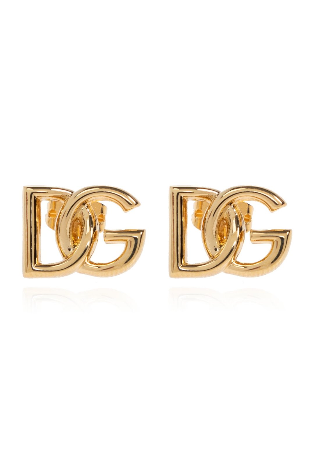Dolce & Gabbana Logo Shaped Earrings