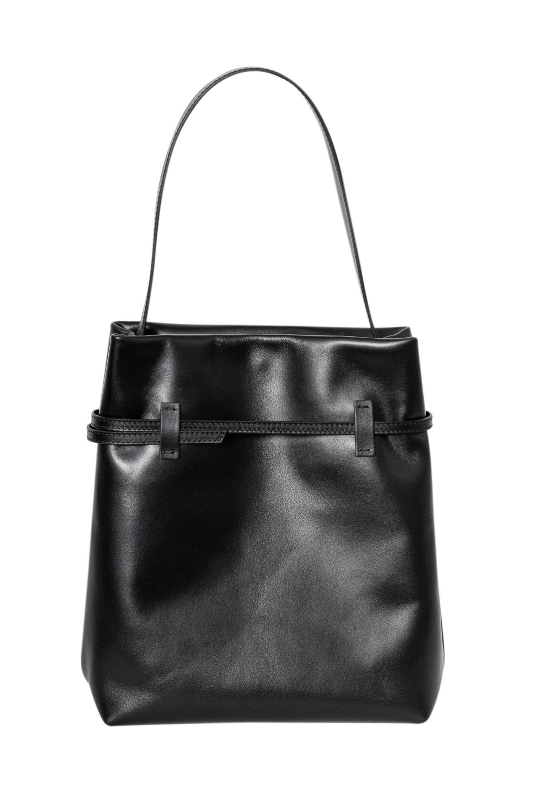 Manu Atelier Buckle Detailed Tote Bag