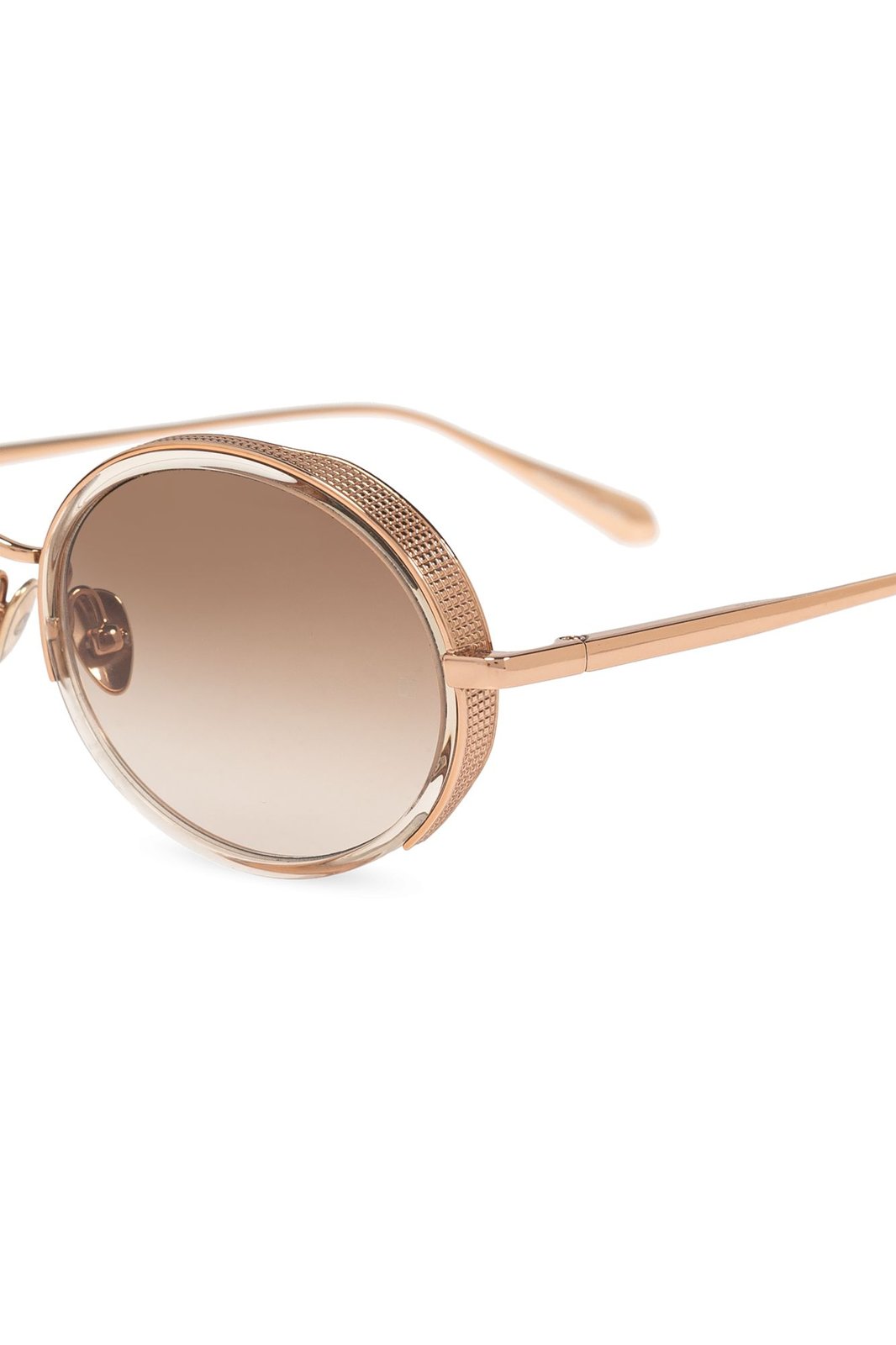 Linda Farrowリンダ・ファロー フィン オーバル新品サングラスFinn