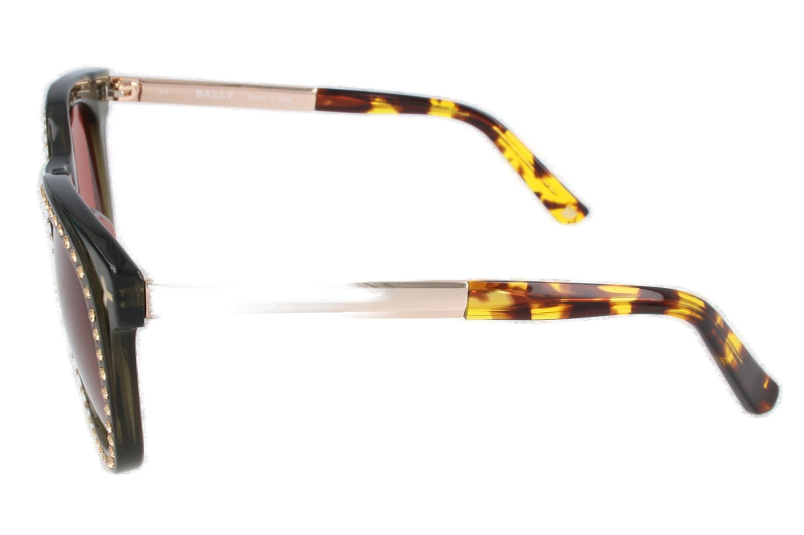 Bally スタッス キャットアイ フレム サンクラス BY2069 06 Bally Studded Cat-Eye Frame Sunglasses – Cettire
