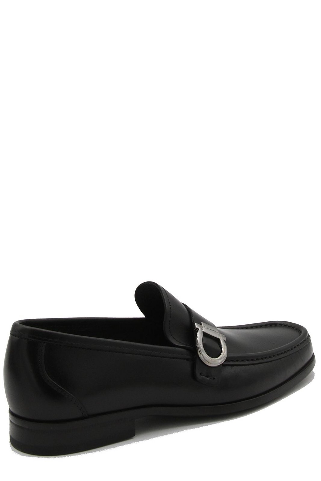 Salvatore Ferragamo Gancini-Plaque Slip-On Loafers