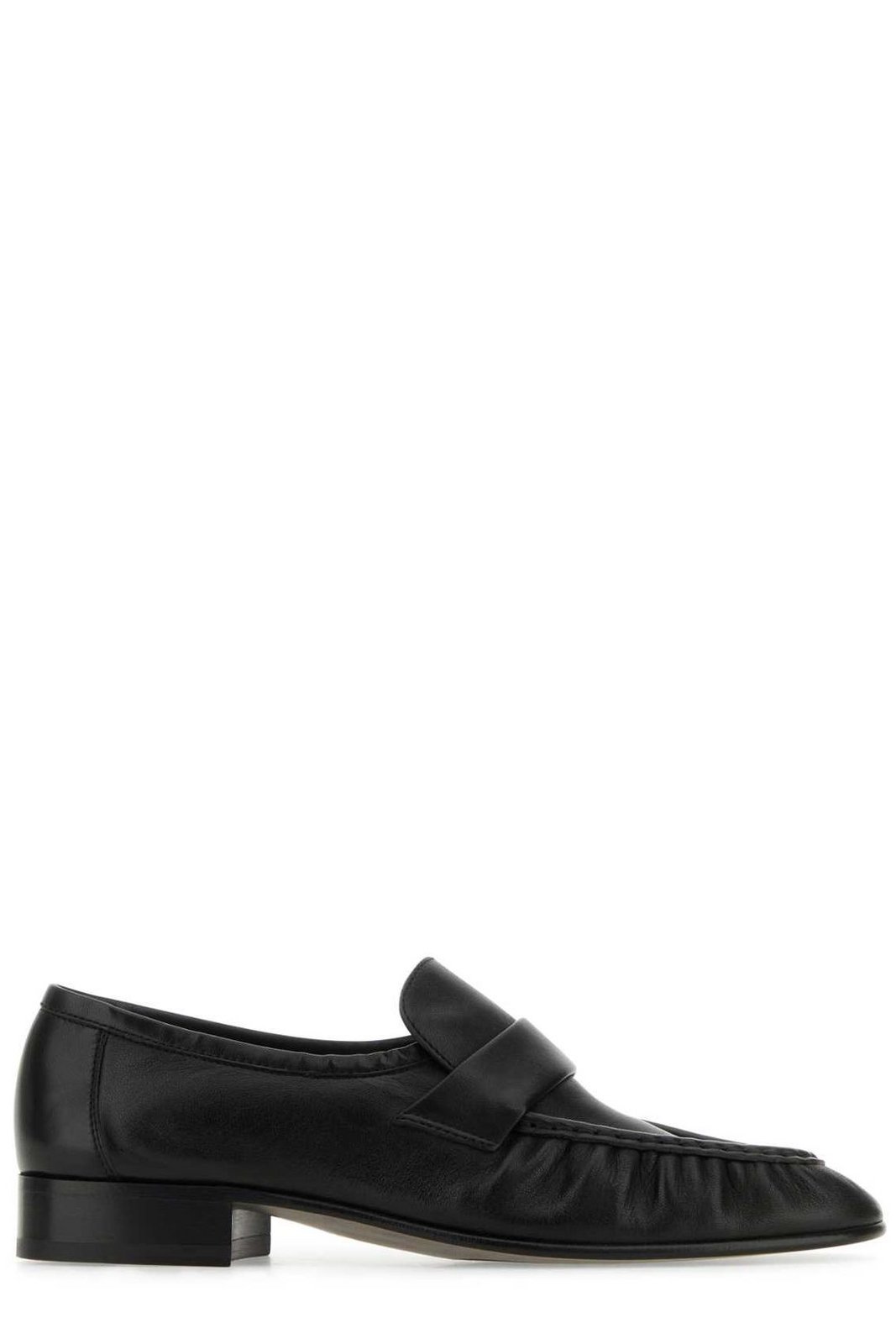 The Row Pleated-Effect Loafers