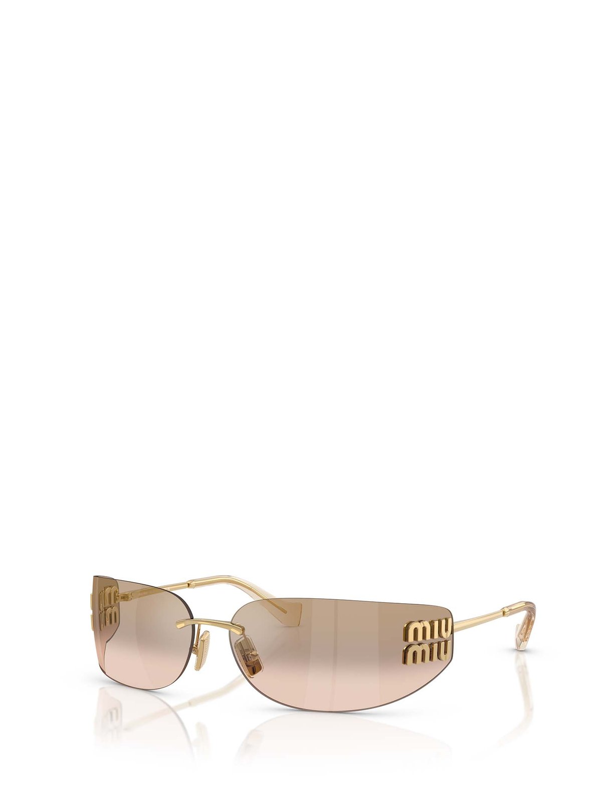Miu Miu Eyewear Wrap-Frame Sunglasses