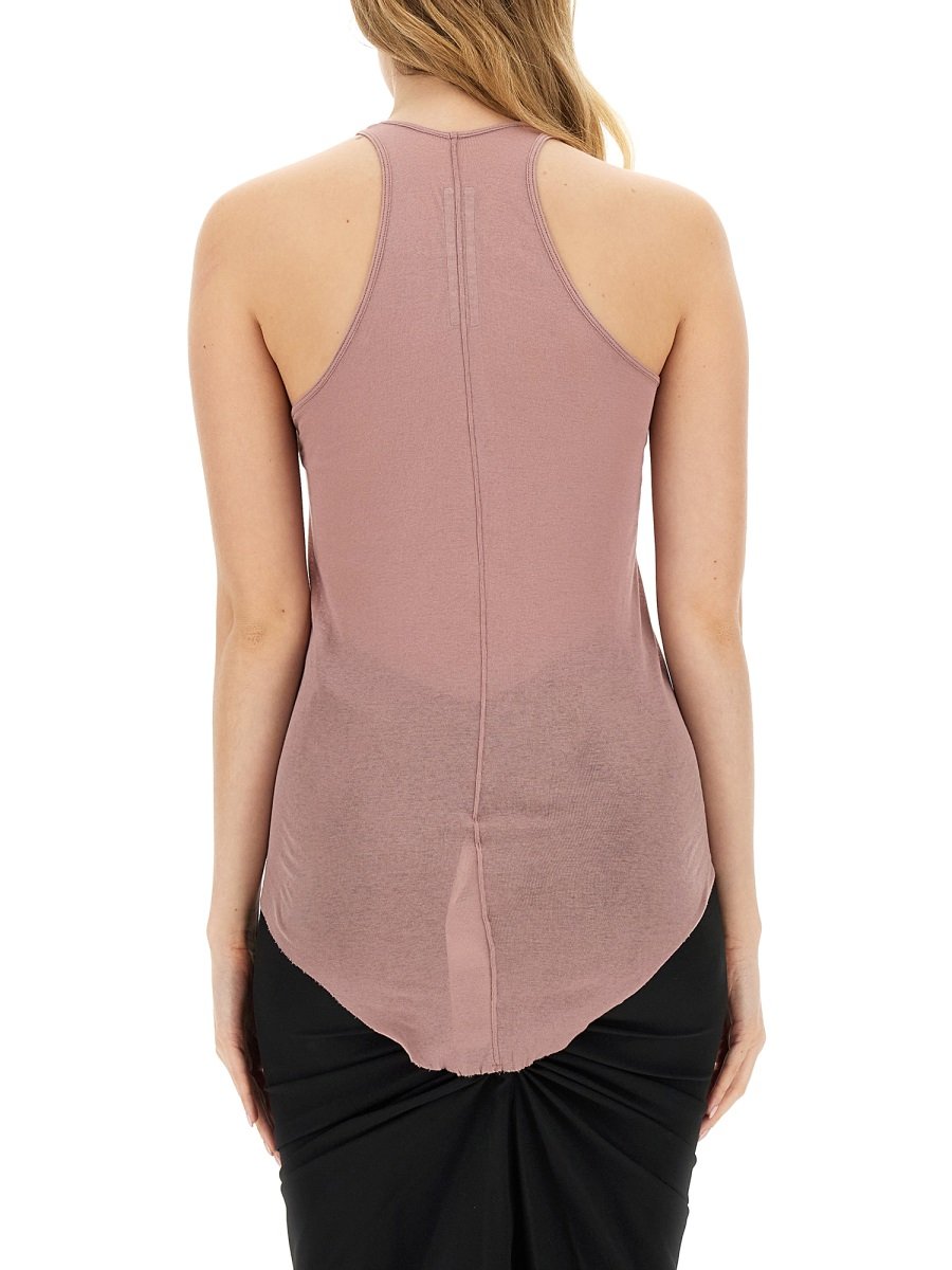 Rick Owens Sleevelss Ribbed Tank Top