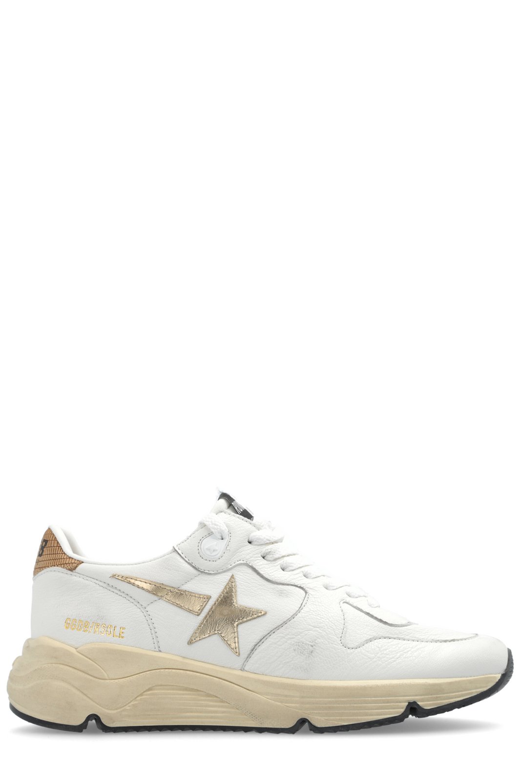 Golden Goose Deluxe Brand Star Patch Lace-Up Sneakers