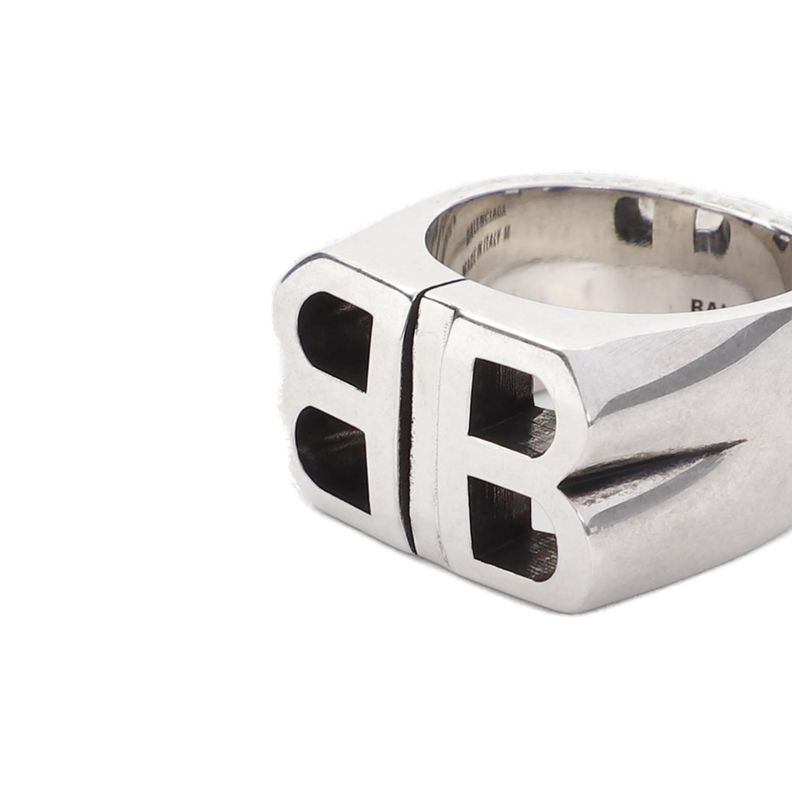 Shop Balenciaga BB Signet Ring on Sale at BeyondStyle – Get 20
