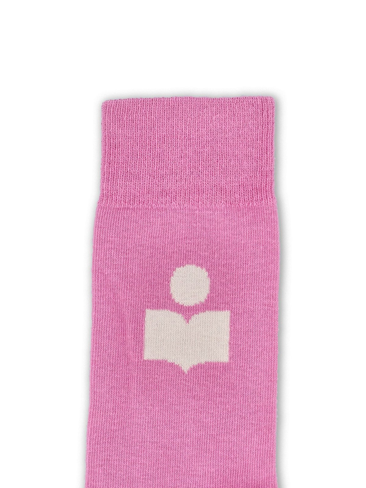 Isabel Marant Logo Intarsia Knitted Socks