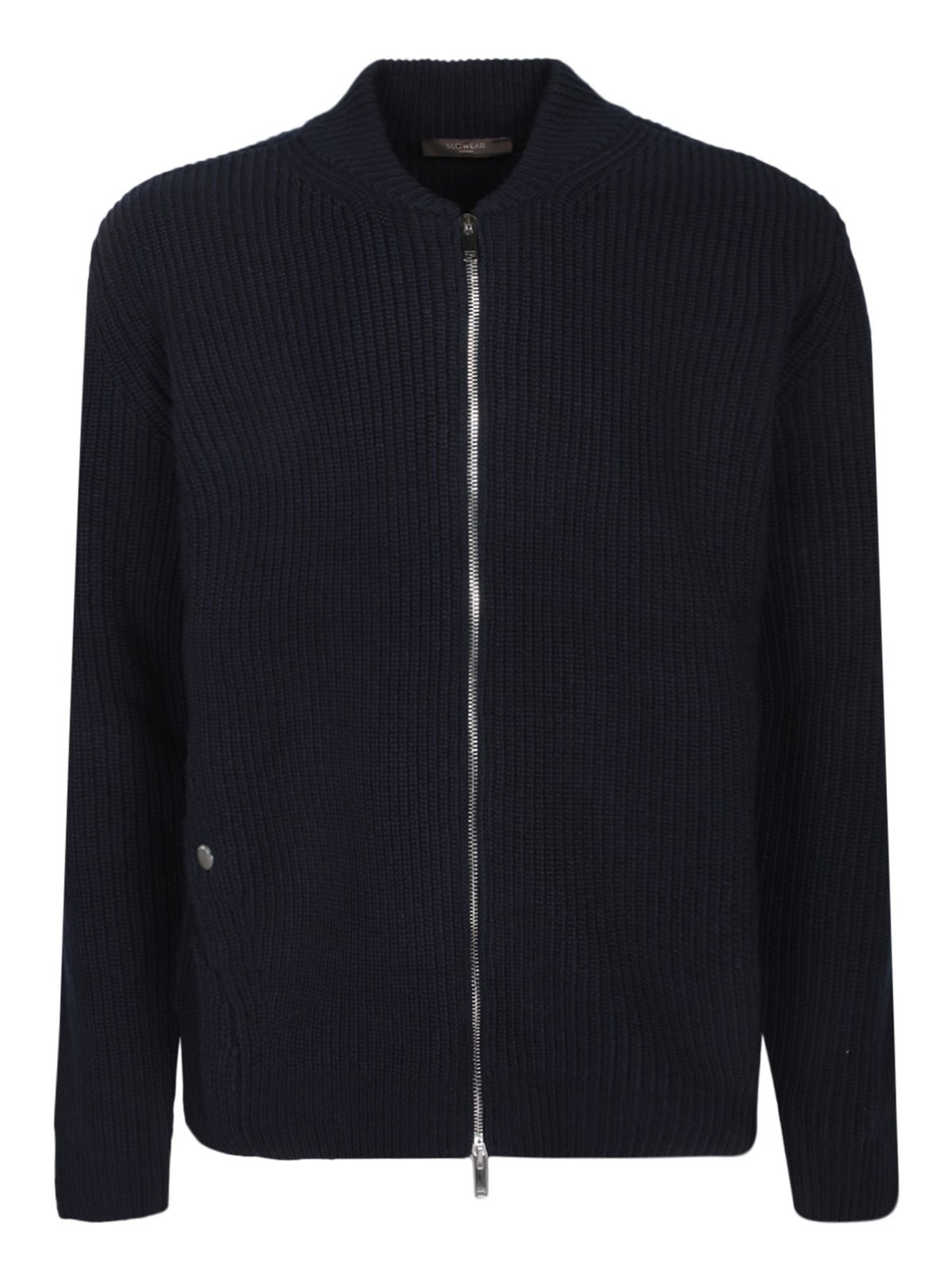 ZANONE／zip up blouson【46】 Zanone Ribbed Zip-Up Jacket – Cettire