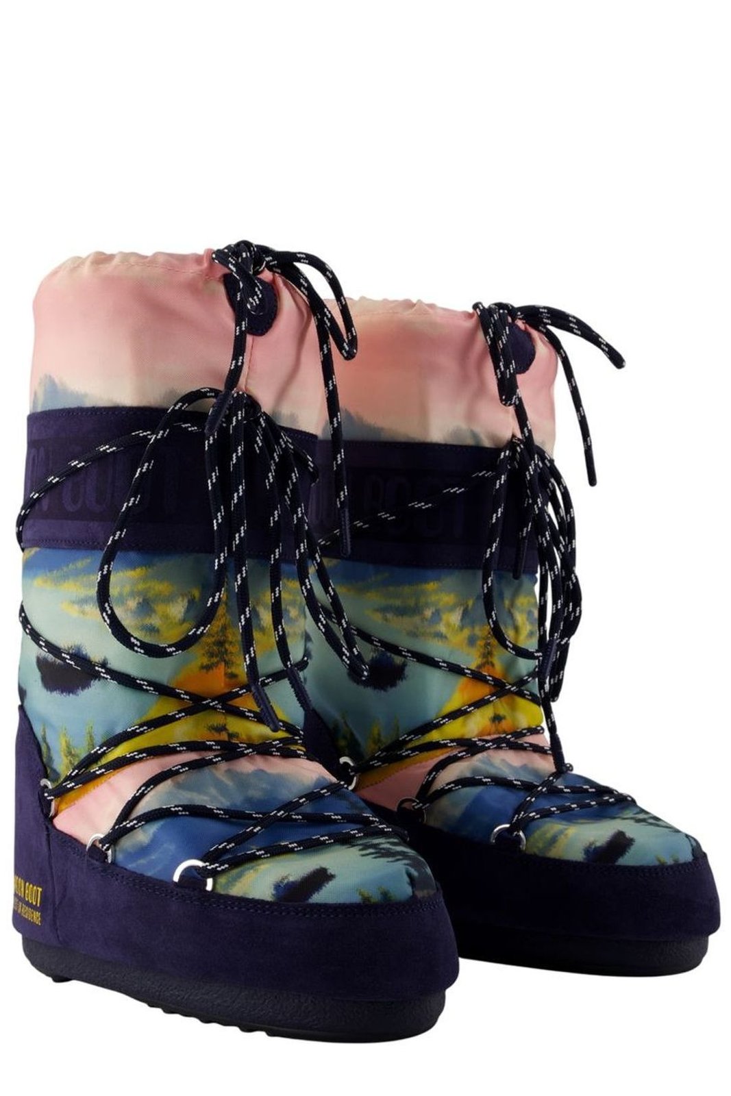 Moon Boot Lace-Up Snow Boots