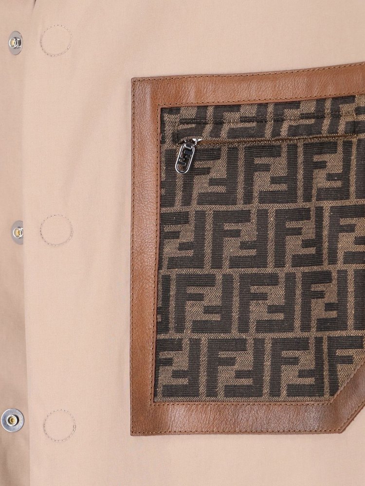 Fendi FF Logo Jacquard Reversible Trench Coat – Cettire