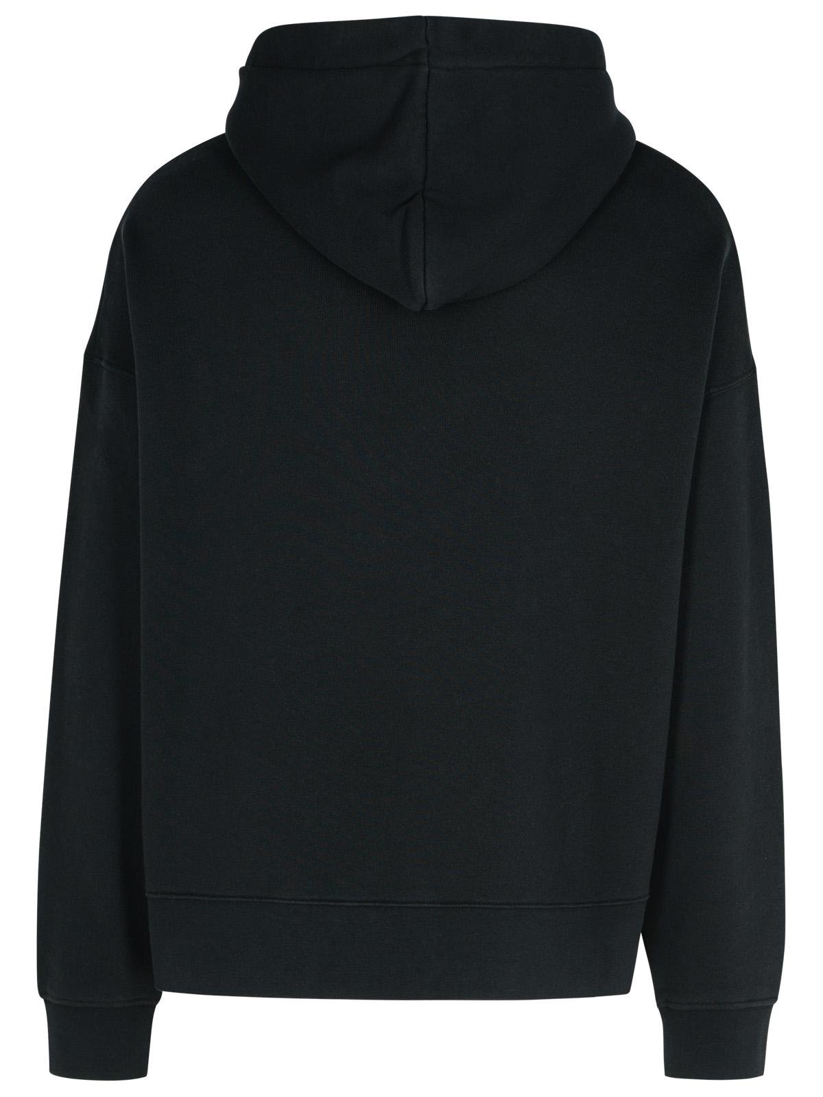 Palm Angels Logo Printed Drop Shoulder Hoodie